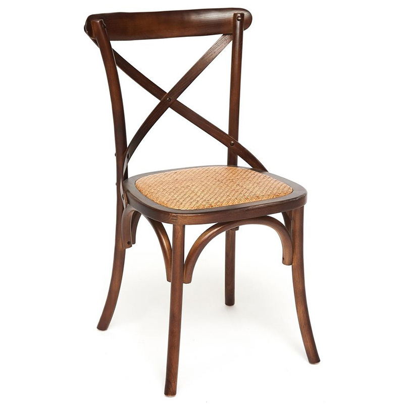 Стул Chaise Provence en Bois noyer foncé тёмный орех Орех Бежевый Стул Chaise Provence en Bois noyer foncé тёмный орех Орех Бежевый в Волгограде | Loft Concept