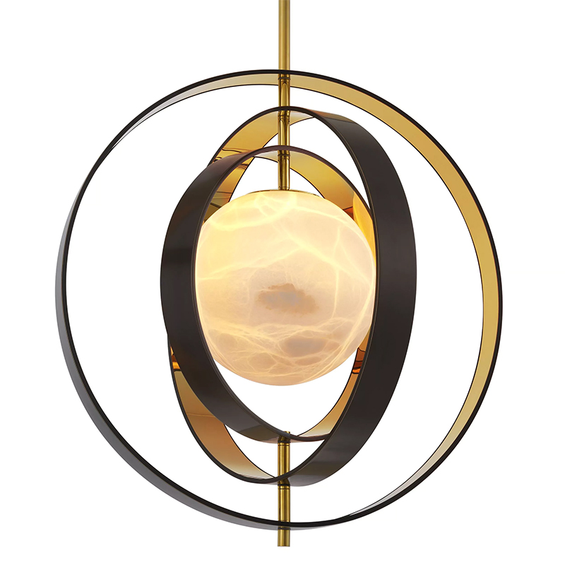 Люстра Eichholtz Chandelier Pearl Золотой Черный Люстра Eichholtz Chandelier Pearl Золотой Черный в Волгограде | Loft Concept