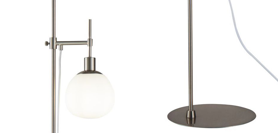Торшер Tiepolo Ball Floor Lamp Nickel Торшер Tiepolo Ball Floor Lamp Nickel - Loft-Concept в Волгограде