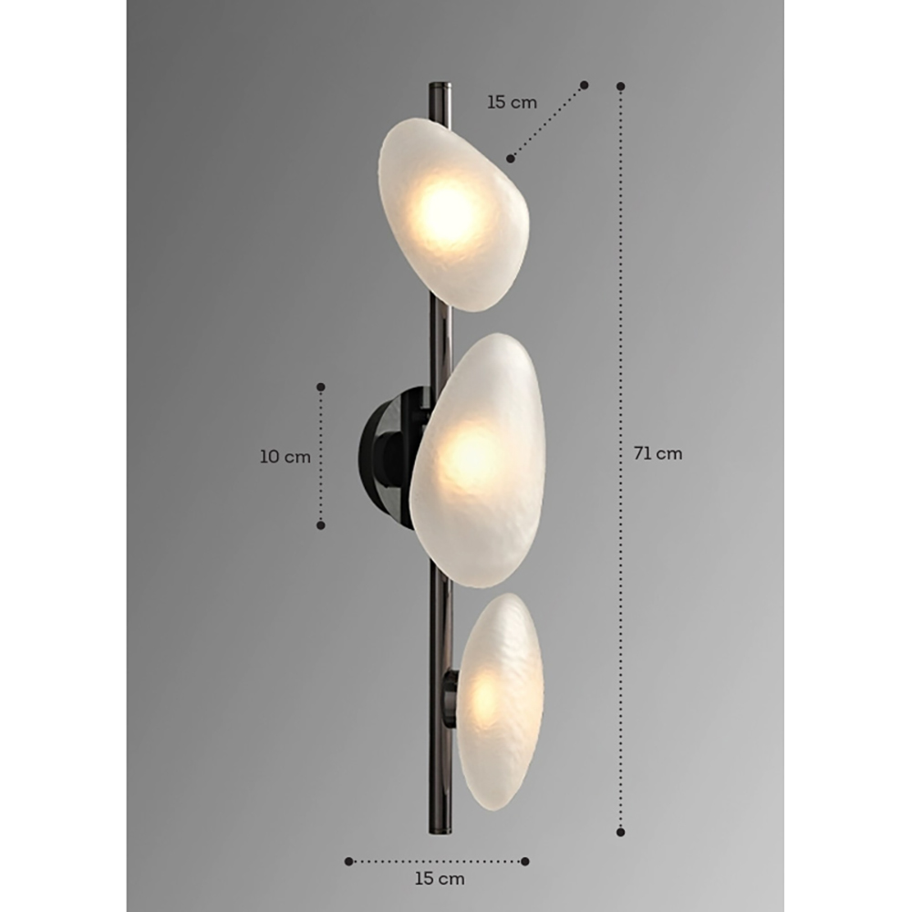 Бра LINDIS FROST LONG WALL 3 лампы Молочное стекло  в Волгограде