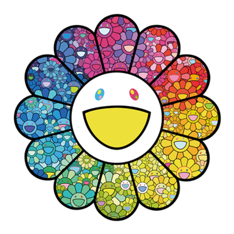 Takashi Murakami Арт-объект на стену Смеющийся Цветок большой Мульти Takashi Murakami Арт-объект на стену Смеющийся Цветок большой Мульти в Волгограде | Loft Concept