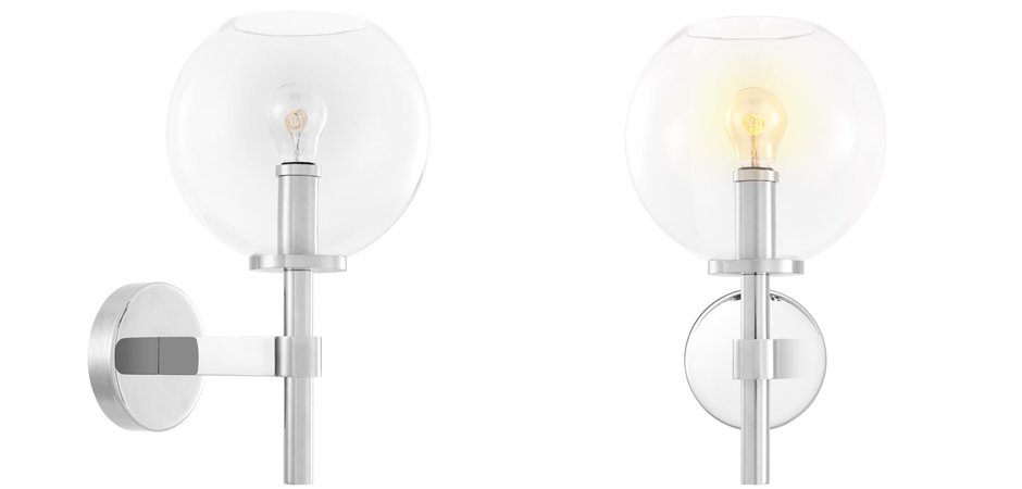 Бра Wall Lamp Jade Nickel Бра Wall Lamp Jade Nickel - Loft-Concept в Волгограде