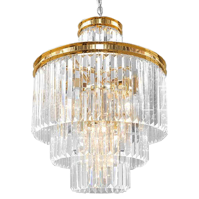 Люстра RH Odeon Chandelier Four Gold 50 Прозрачное Стекло Золотой Люстра RH Odeon Chandelier Four Gold 50 Прозрачное Стекло Золотой в Волгограде | Loft Concept