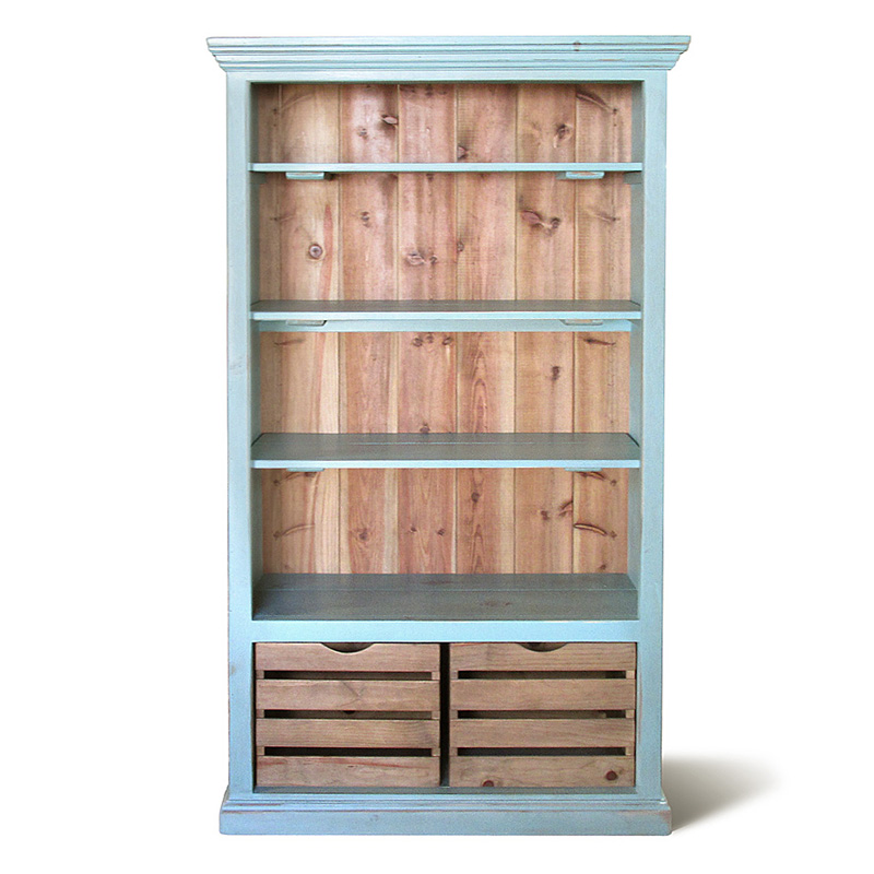 Стеллаж Villum Provence Rack Бирюзовый Стеллаж Villum Provence Rack Бирюзовый в Волгограде | Loft Concept