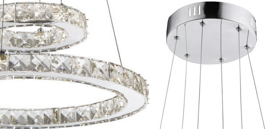 Люстра Crosshair Crystal Ring 2 Люстра Crosshair Crystal Ring 2 - Loft-Concept в Волгограде