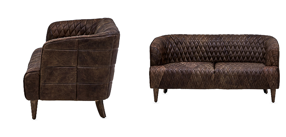Диван Rhombuses Upholstery Sofa Диван Rhombuses Upholstery Sofa - Loft-Concept в Волгограде