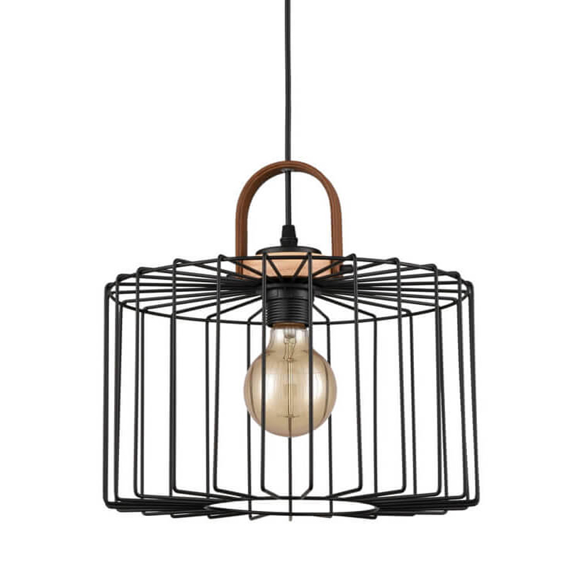 Подвесной светильник Cage Wire Color black D32 Черный Подвесной светильник Cage Wire Color black D32 Черный в Волгограде | Loft Concept