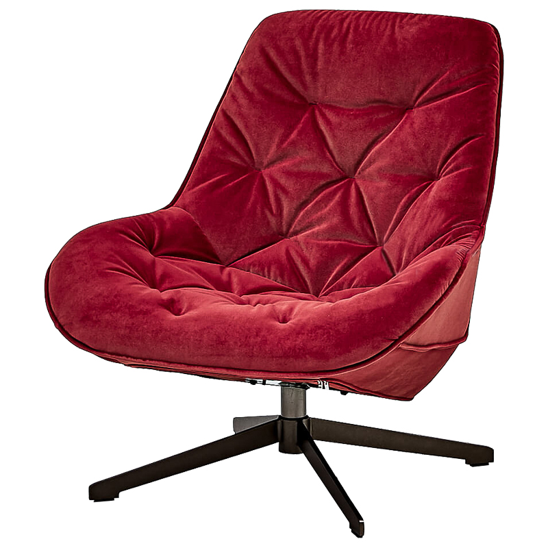 Кресло Vetsera Chair Красный (Red) Черный Кресло Vetsera Chair Красный (Red) Черный в Волгограде | Loft Concept