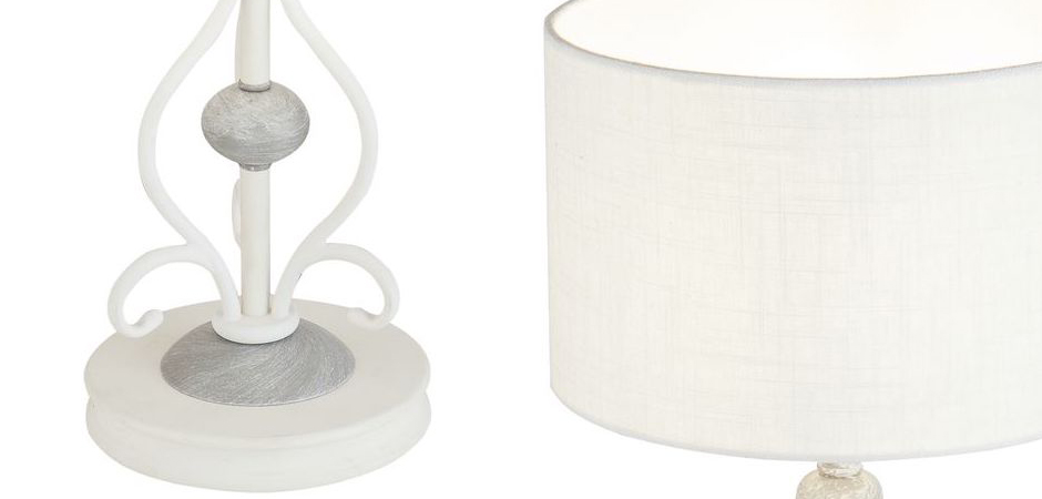 Настольная лампа Mocenigo Table lamp White Настольная лампа Mocenigo Table lamp White - Loft-Concept в Волгограде