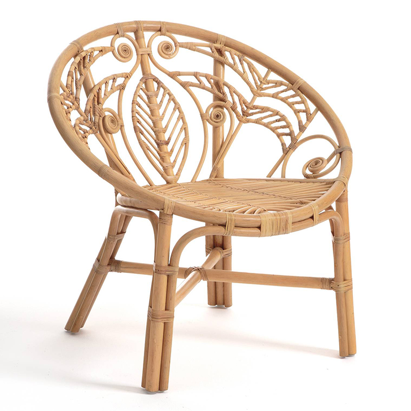 Уличное кресло Wicker Pattern Chair Бежевый Уличное кресло Wicker Pattern Chair Бежевый в Волгограде | Loft Concept