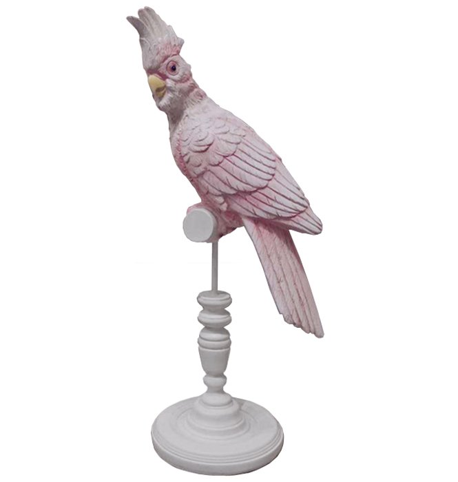 Статуэтка Pink Parrots Розовый (Rose) Статуэтка Pink Parrots Розовый (Rose) в Волгограде | Loft Concept