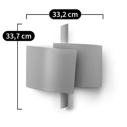 Бра из металла и дерева Ruell White Metal Wooden Wall Lamp Бра из металла и дерева Ruell White Metal Wooden Wall Lamp в Волгограде