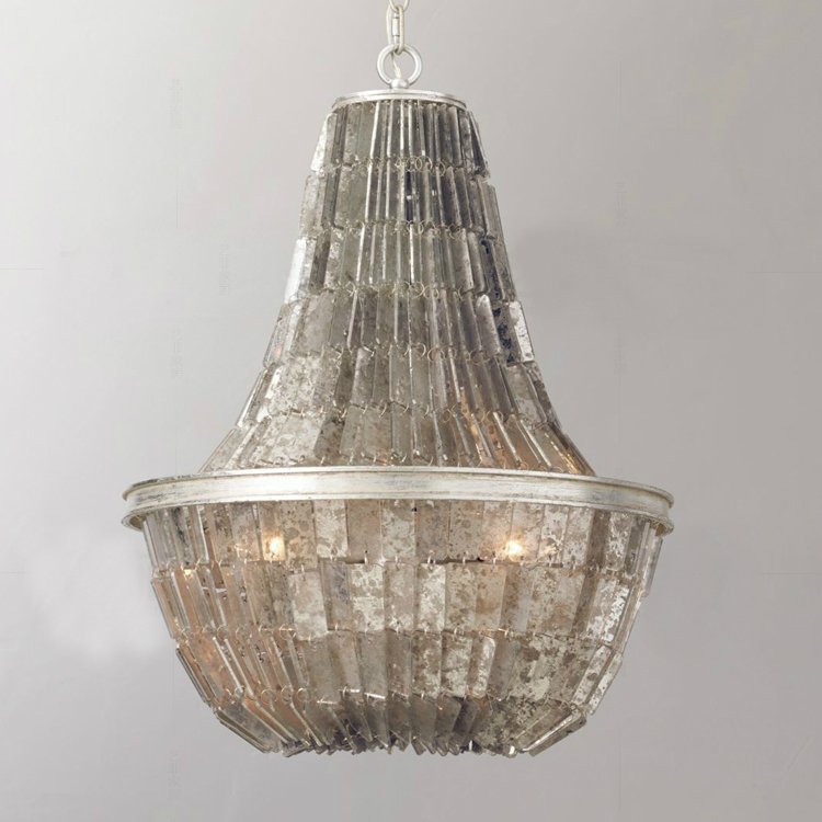 Люстра FANTINE CHANDELIER Tall Серый Люстра FANTINE CHANDELIER Tall Серый в Волгограде | Loft Concept