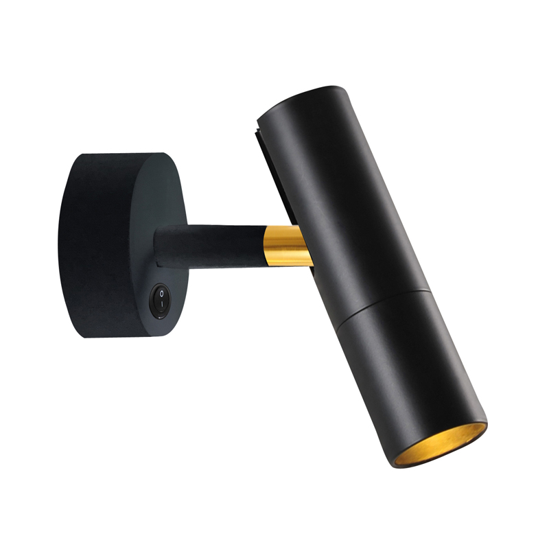 Бра Seraise sconce black Черный Золотой Бра Seraise sconce black Черный Золотой в Волгограде | Loft Concept