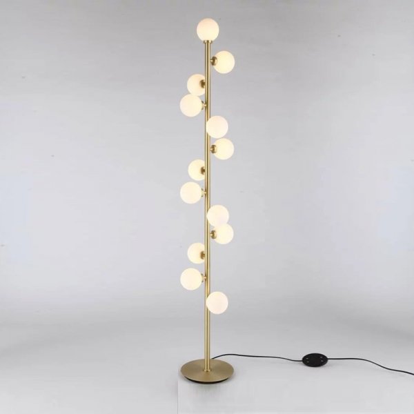Торшер Bubble Stik Cold floor lamp Латунь Торшер Bubble Stik Cold floor lamp Латунь в Волгограде | Loft Concept
