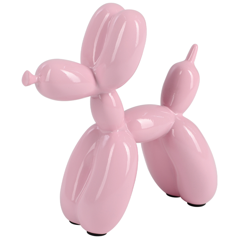 Статуэтка Jeff Koons Balloon Dog Pink Розовый пастельный Статуэтка Jeff Koons Balloon Dog Pink Розовый пастельный в Волгограде | Loft Concept