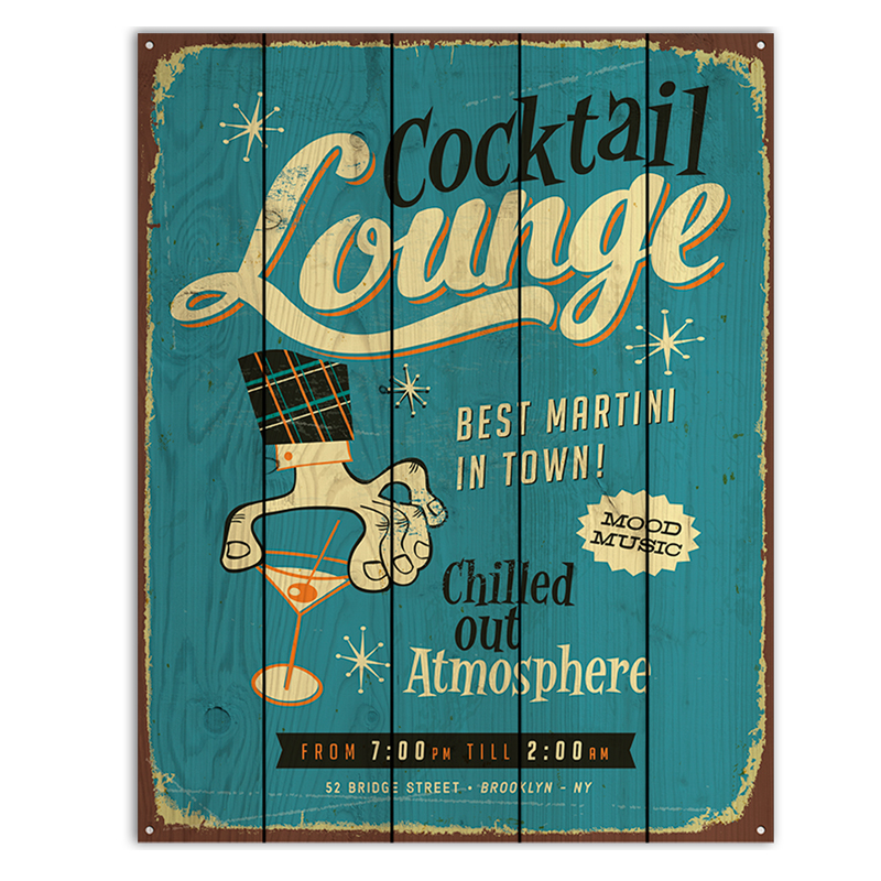 Постер Cocktail Lounge  в Волгограде | Loft Concept 