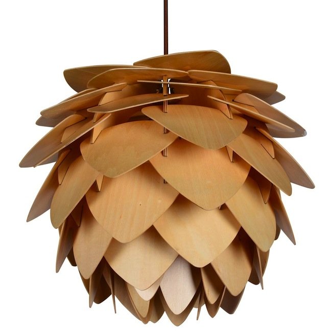 Люстра Pinecone Wooden Conia Береза Люстра Pinecone Wooden Conia Береза в Волгограде | Loft Concept