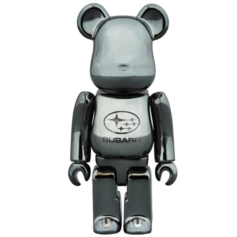 Статуэтка Bearbrick Subaru Темный хром Статуэтка Bearbrick Subaru Темный хром в Волгограде | Loft Concept