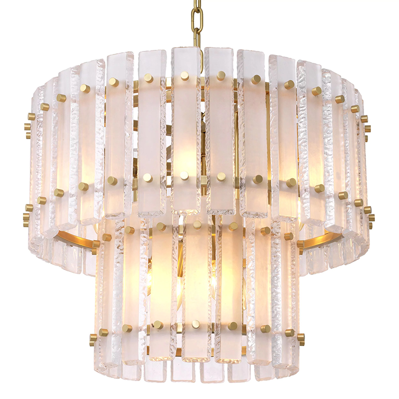 Люстра Eichholtz Chandelier Blason Латунь Прозрачный Люстра Eichholtz Chandelier Blason Латунь Прозрачный в Волгограде | Loft Concept