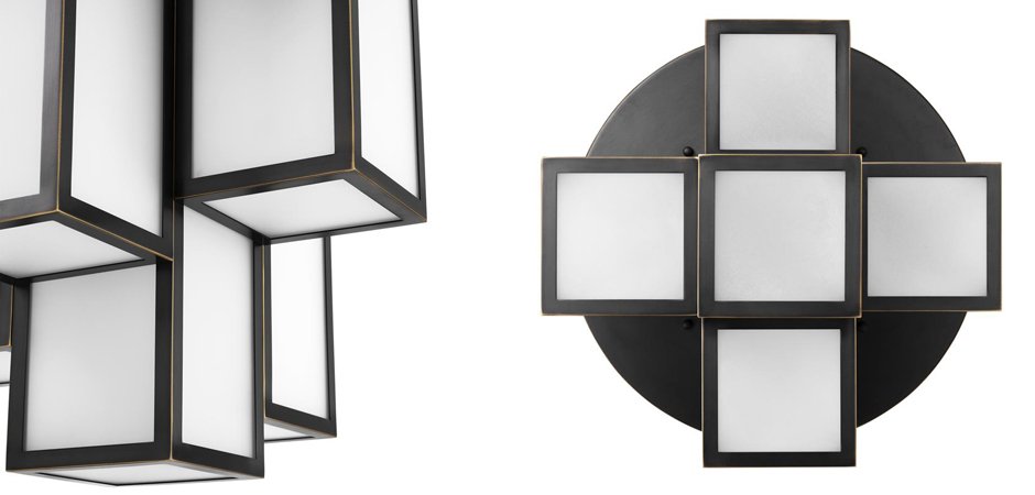 Потолочный светильник Eichholtz Ceiling Lamp Axel Bronze Потолочный светильник Eichholtz Ceiling Lamp Axel Bronze - Loft-Concept в Волгограде