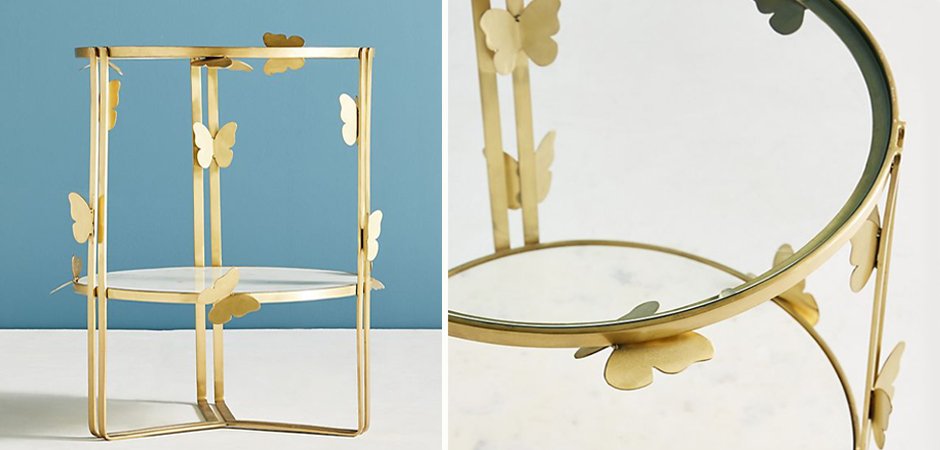 Приставной столик Butterflies Mariposa Side Table Приставной столик Butterflies Mariposa Side Table - Loft-Concept в Волгограде