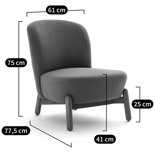 Кресло на деревянных ножках Olguin Pink Chair Кресло на деревянных ножках Olguin Pink Chair в Волгограде