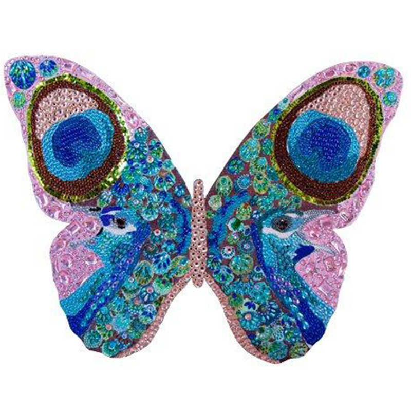 Картина “Peacock Bedazzled Butterfly Cut Out” Мульти Картина “Peacock Bedazzled Butterfly Cut Out” Мульти в Волгограде | Loft Concept