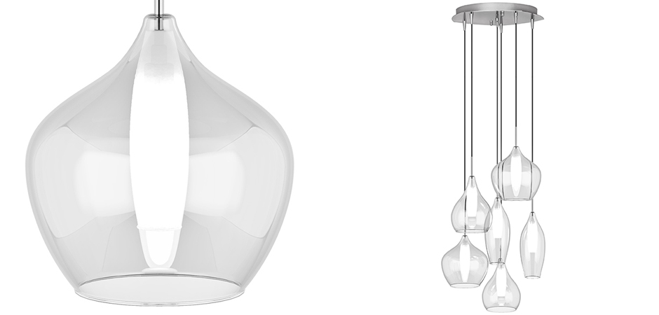 Люстра Candiano Transparent 6 Light Люстра Candiano Transparent 6 Light - Loft-Concept в Волгограде