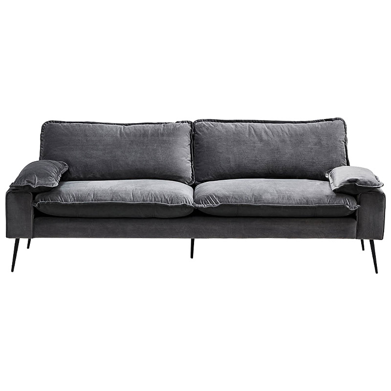 Диван Hilario Sofa Графит Черный Диван Hilario Sofa Графит Черный в Волгограде | Loft Concept