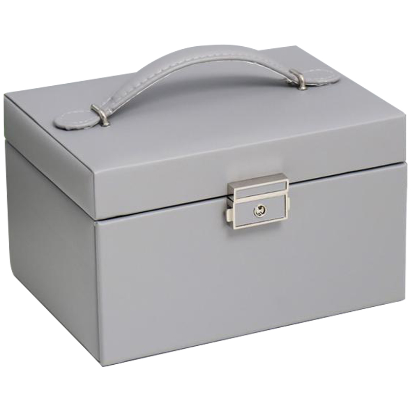 Шкатулка Graham Jewerly Organizer Box gray Серый Розовый Шкатулка Graham Jewerly Organizer Box gray Серый Розовый в Волгограде | Loft Concept