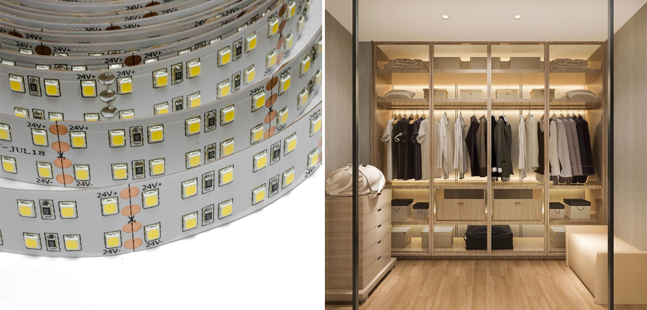 Светодиодная лента 38W/m 240Led/m 2835SMD теплый белый Светодиодная лента 38W/m 240Led/m 2835SMD теплый белый - Loft-Concept в Волгограде