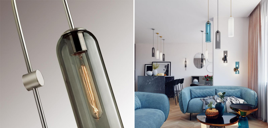 Бра Articolo c дымчатым стеклом Бра Articolo c дымчатым стеклом - Loft-Concept в Волгограде