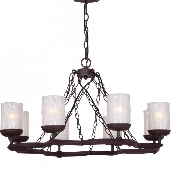 Люстра Rust Medieval Chandelier Коричневый Люстра Rust Medieval Chandelier Коричневый в Волгограде | Loft Concept
