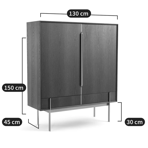 Шкаф из серого дуба Sawada Gray Oak Cabinet Шкаф из серого дуба Sawada Gray Oak Cabinet в Волгограде