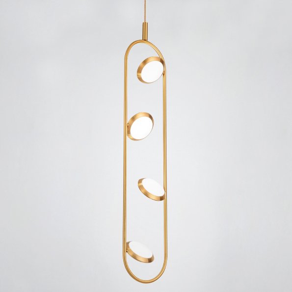 Светильник HOOP LED Four Золотой Светильник HOOP LED Four Золотой в Волгограде | Loft Concept