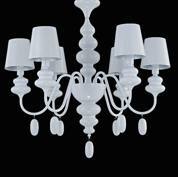 Люстра Masiero Eva Chandelier 6 Белый Люстра Masiero Eva Chandelier 6 Белый в Волгограде | Loft Concept