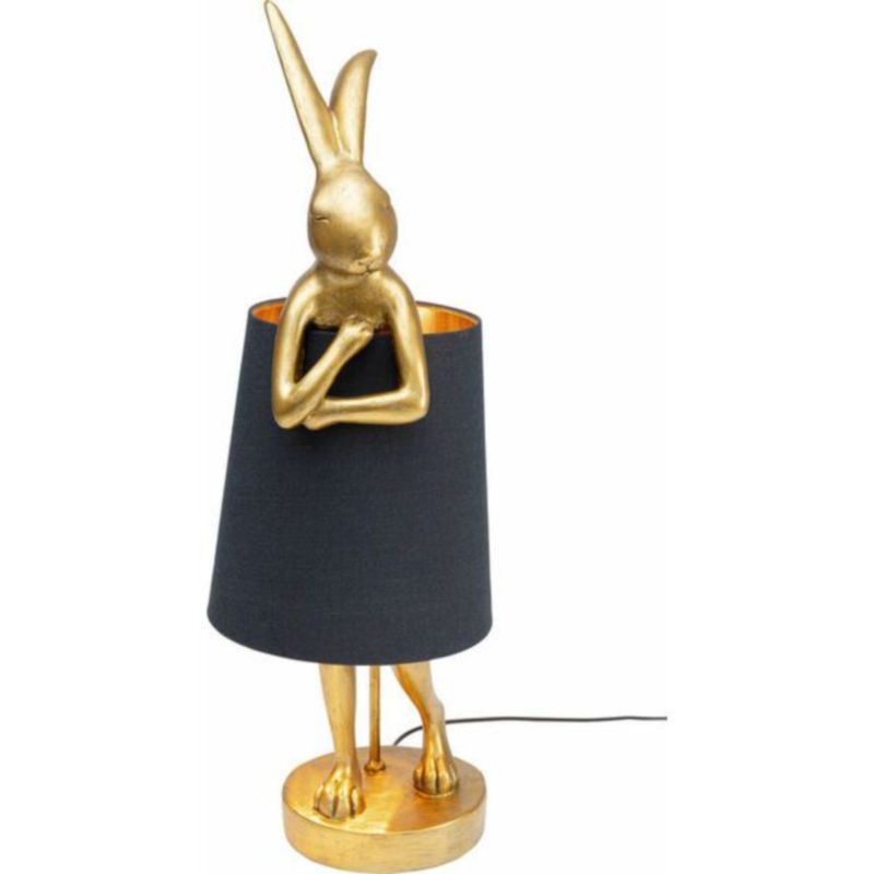 Настольная лампа The Golden Hare Золотой Черный Настольная лампа The Golden Hare Золотой Черный в Волгограде | Loft Concept