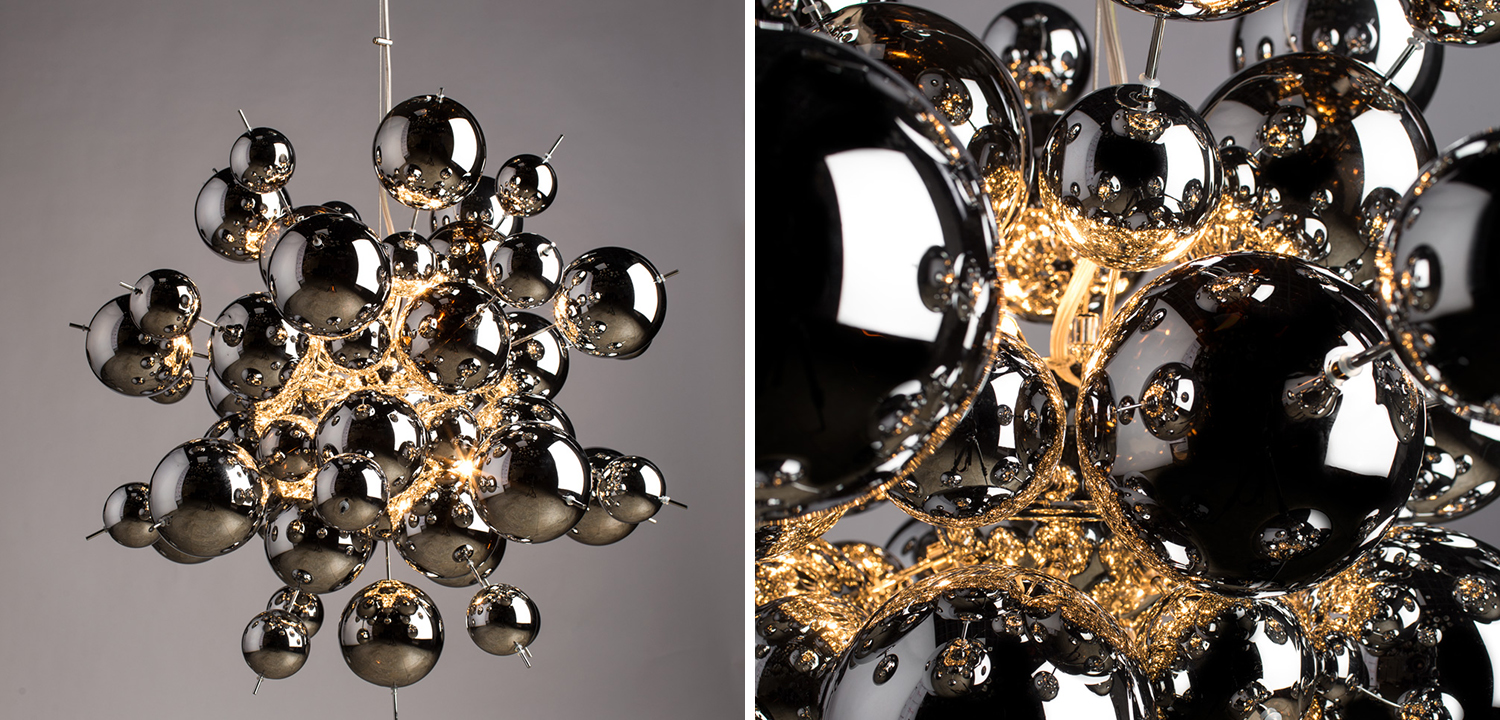 Люстра Bubbles of Mercury Chandelier - фото