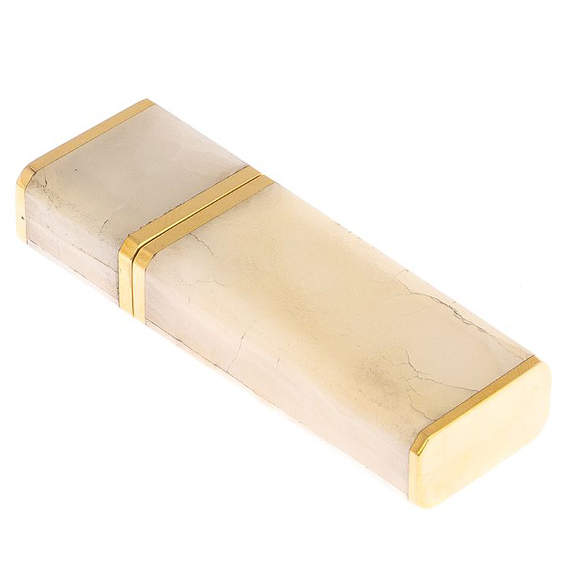 Флешка на 32 гб из натурального камня Оникс Stone Flash Drive Бежевый Золотой Флешка на 32 гб из натурального камня Оникс Stone Flash Drive Бежевый Золотой в Волгограде | Loft Concept