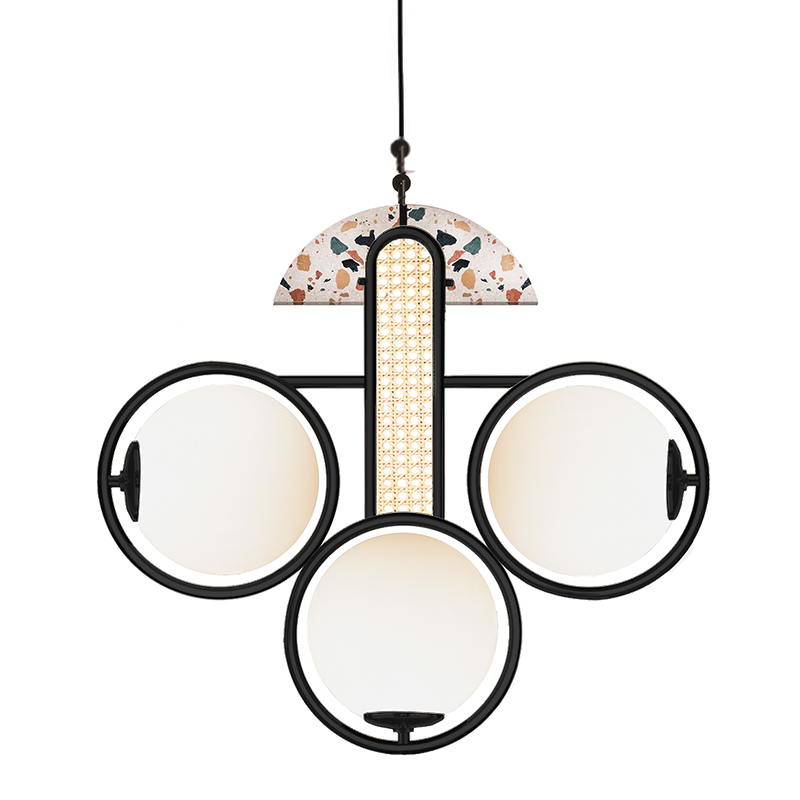 Люстра FRAME I UTU Soulful Lighting Черный Бирюзовый Сиреневый Белое матовое стекло Бежевый Люстра FRAME I UTU Soulful Lighting Черный Бирюзовый Сиреневый Белое матовое стекло Бежевый в Волгограде | Loft Concept