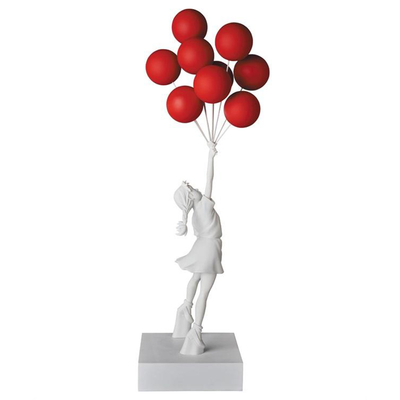 Статуэтка Flying Balloons Girl white and red Белый Красный Статуэтка Flying Balloons Girl white and red Белый Красный в Волгограде | Loft Concept