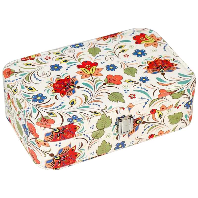 Шкатулка Multicilored Floral Pattern Jewerly Organizer Box Мульти Шкатулка Multicilored Floral Pattern Jewerly Organizer Box Мульти в Волгограде | Loft Concept