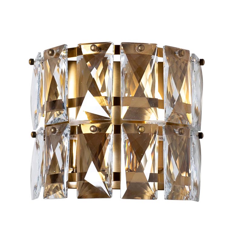 Бра Tiers Crystal Light brass 2 Латунь Бра Tiers Crystal Light brass 2 Латунь в Волгограде | Loft Concept