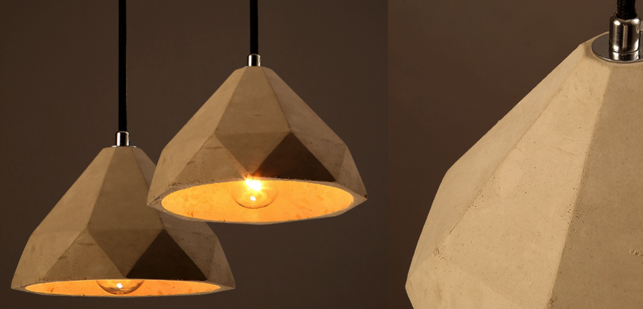Подвесной светильник Art Concrete Dome Подвесной светильник Art Concrete Dome - Loft-Concept в Волгограде