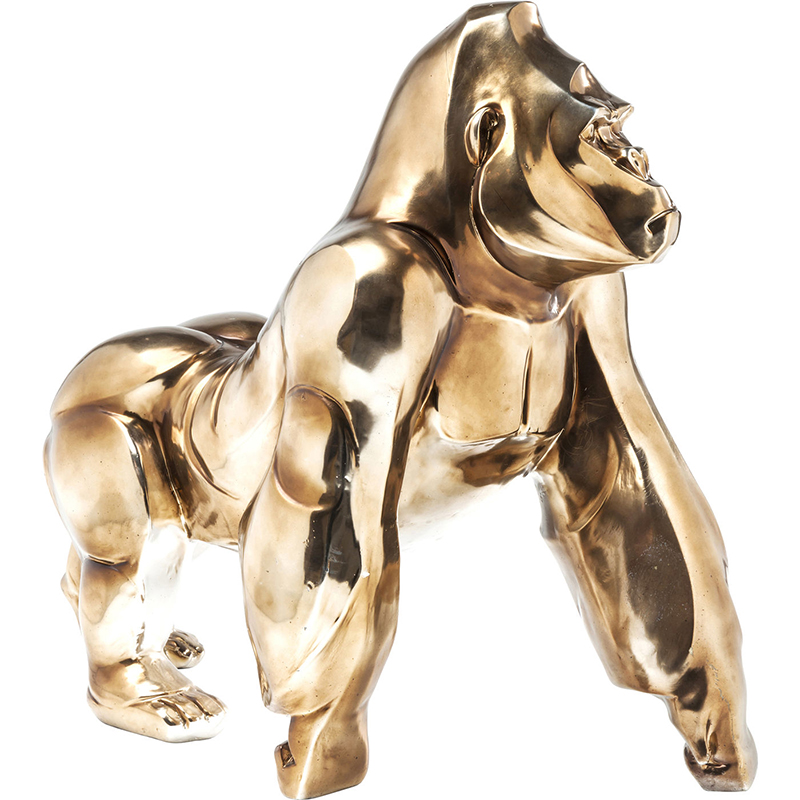 Статуэтка Golden Gorilla Золотой Статуэтка Golden Gorilla Золотой в Волгограде | Loft Concept