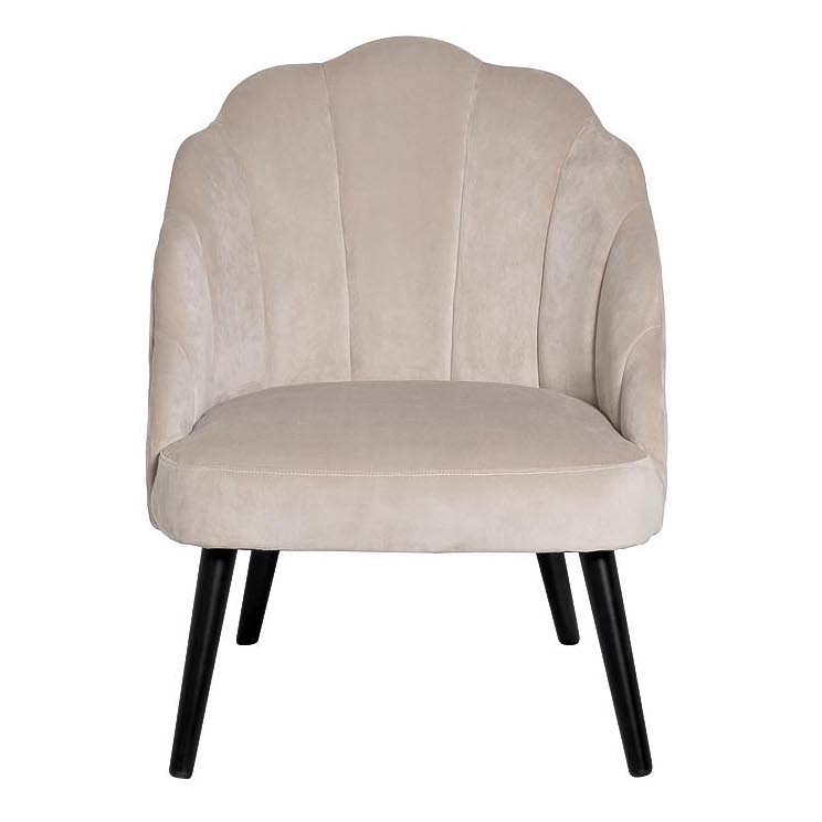 Кресло FolioFlower Armchair beige Бежевый Черный Кресло FolioFlower Armchair beige Бежевый Черный в Волгограде | Loft Concept