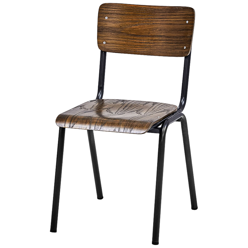 Стул Joshua Loft Stool Коричневый Черный Стул Joshua Loft Stool Коричневый Черный в Волгограде | Loft Concept