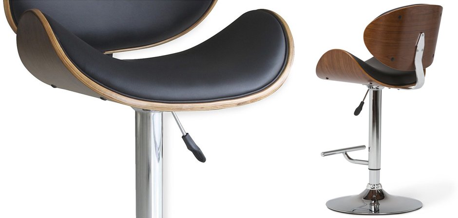 Барный стул Lounge Bar Stool черный - Loft-Concept в Волгограде