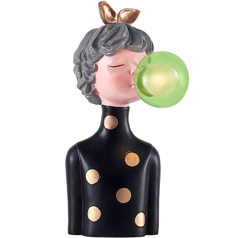 Настольная лампа Bubble Gum Table Lamp green Мульти Настольная лампа Bubble Gum Table Lamp green Мульти в Волгограде | Loft Concept
